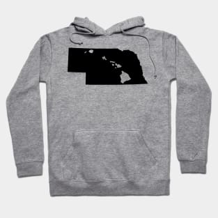 Nebraska and Hawai'i Roots by Hawaii Nei All Day Hoodie